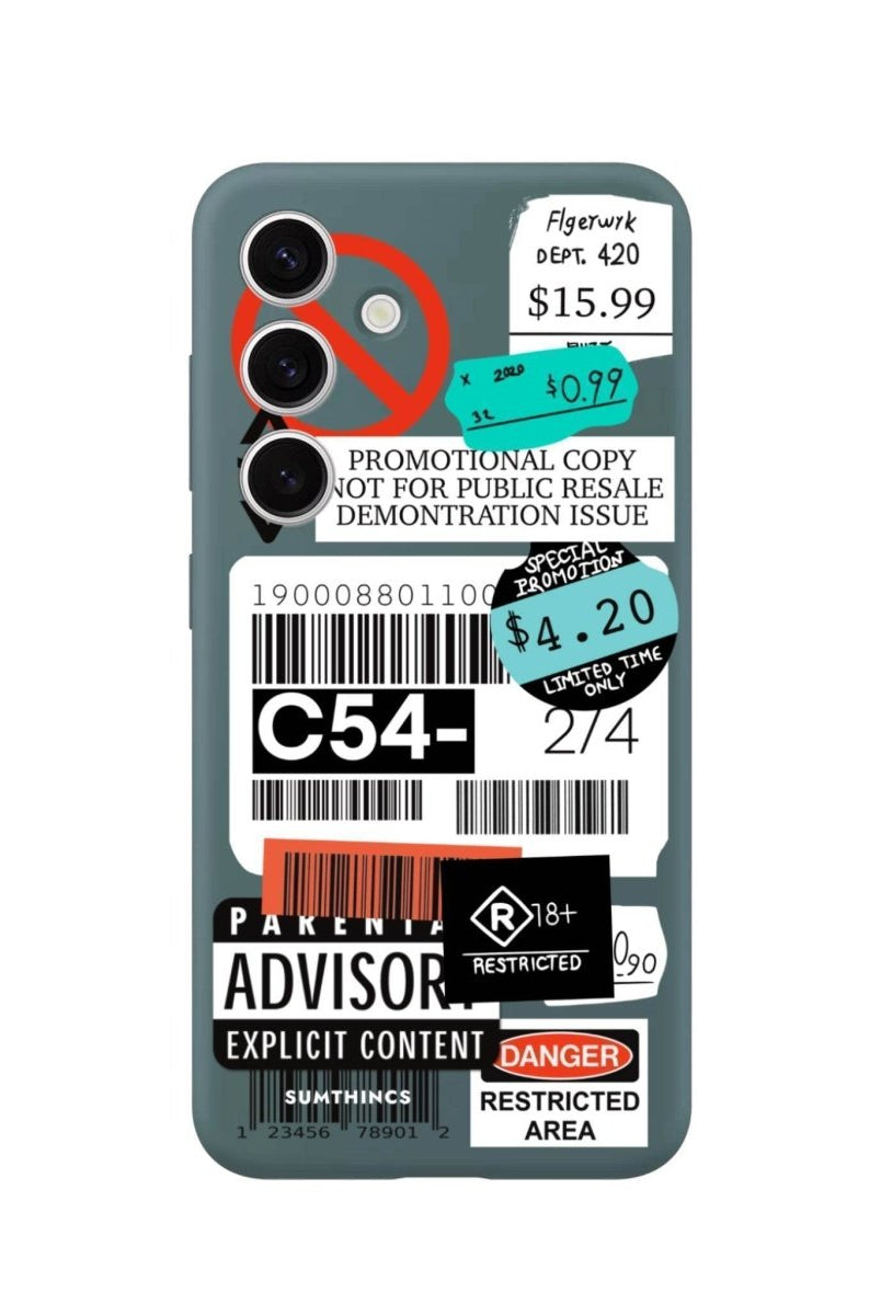 Samsung S25 Plus Barcode C54 Premium Telefon Kılıfı - SUMTHINCS
