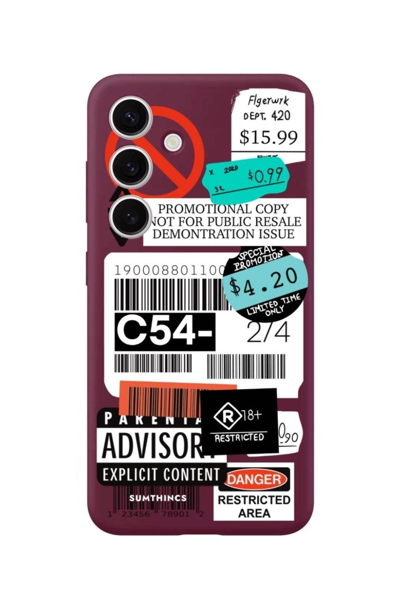 Samsung S25 Plus Barcode C54 Premium Telefon Kılıfı - SUMTHINCS