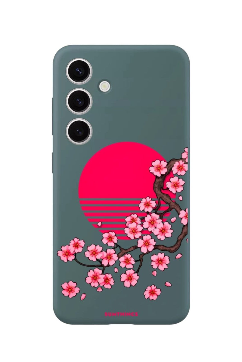 Samsung S25 Plus Cherry Blossom Dawn Premium Telefon Kılıfı - SUMTHINCS