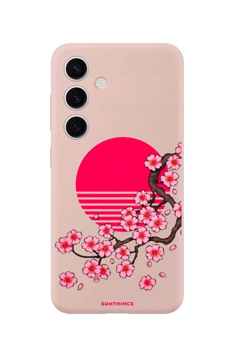 Samsung S25 Plus Cherry Blossom Dawn Premium Telefon Kılıfı - SUMTHINCS