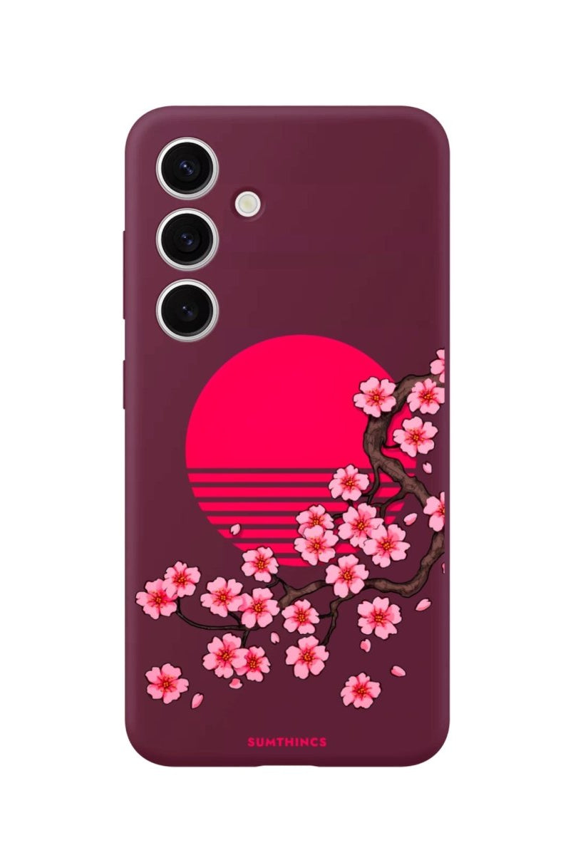 Samsung S25 Plus Cherry Blossom Dawn Premium Telefon Kılıfı - SUMTHINCS