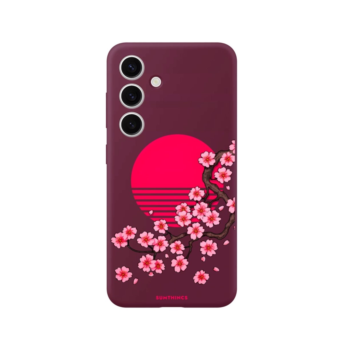 Samsung S25 Plus Cherry Blossom Dawn Premium Telefon Kılıfı - SUMTHINCS