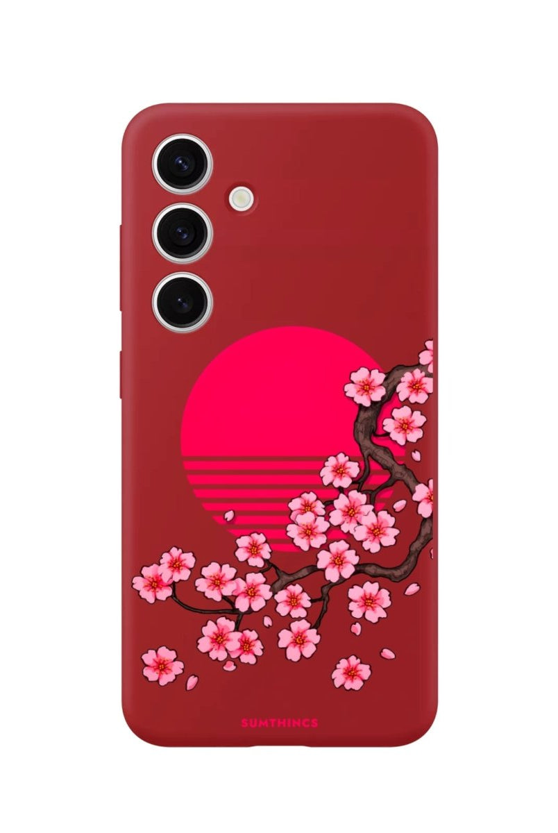 Samsung S25 Plus Cherry Blossom Dawn Premium Telefon Kılıfı - SUMTHINCS