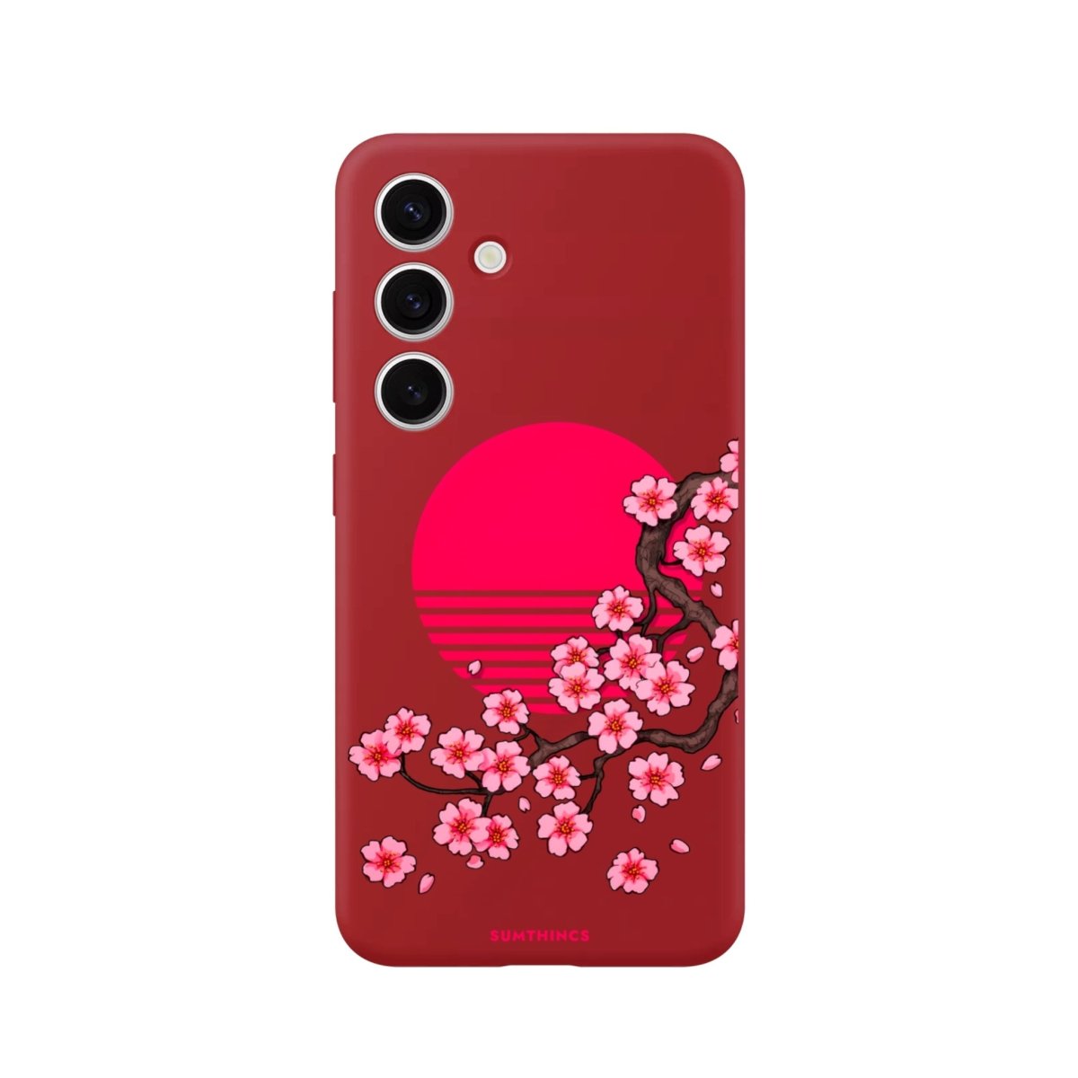 Samsung S25 Plus Cherry Blossom Dawn Premium Telefon Kılıfı - SUMTHINCS