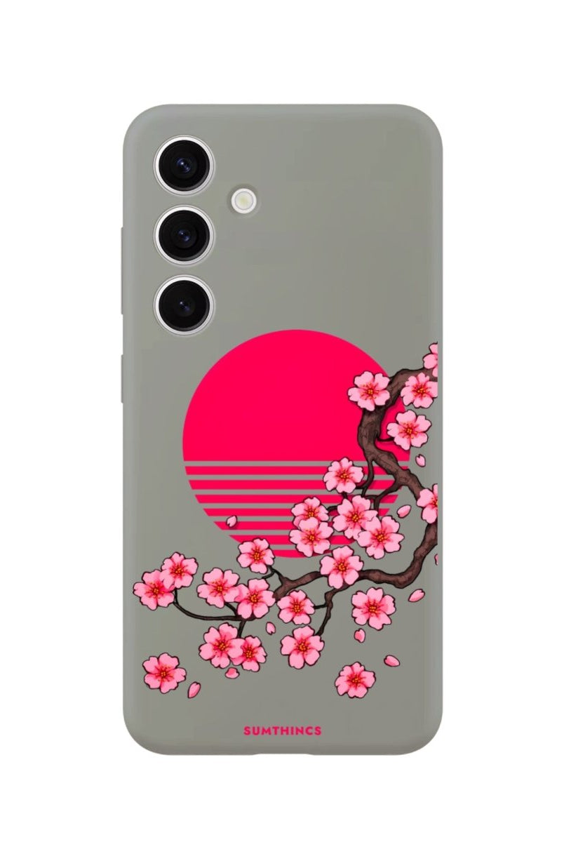 Samsung S25 Plus Cherry Blossom Dawn Premium Telefon Kılıfı - SUMTHINCS