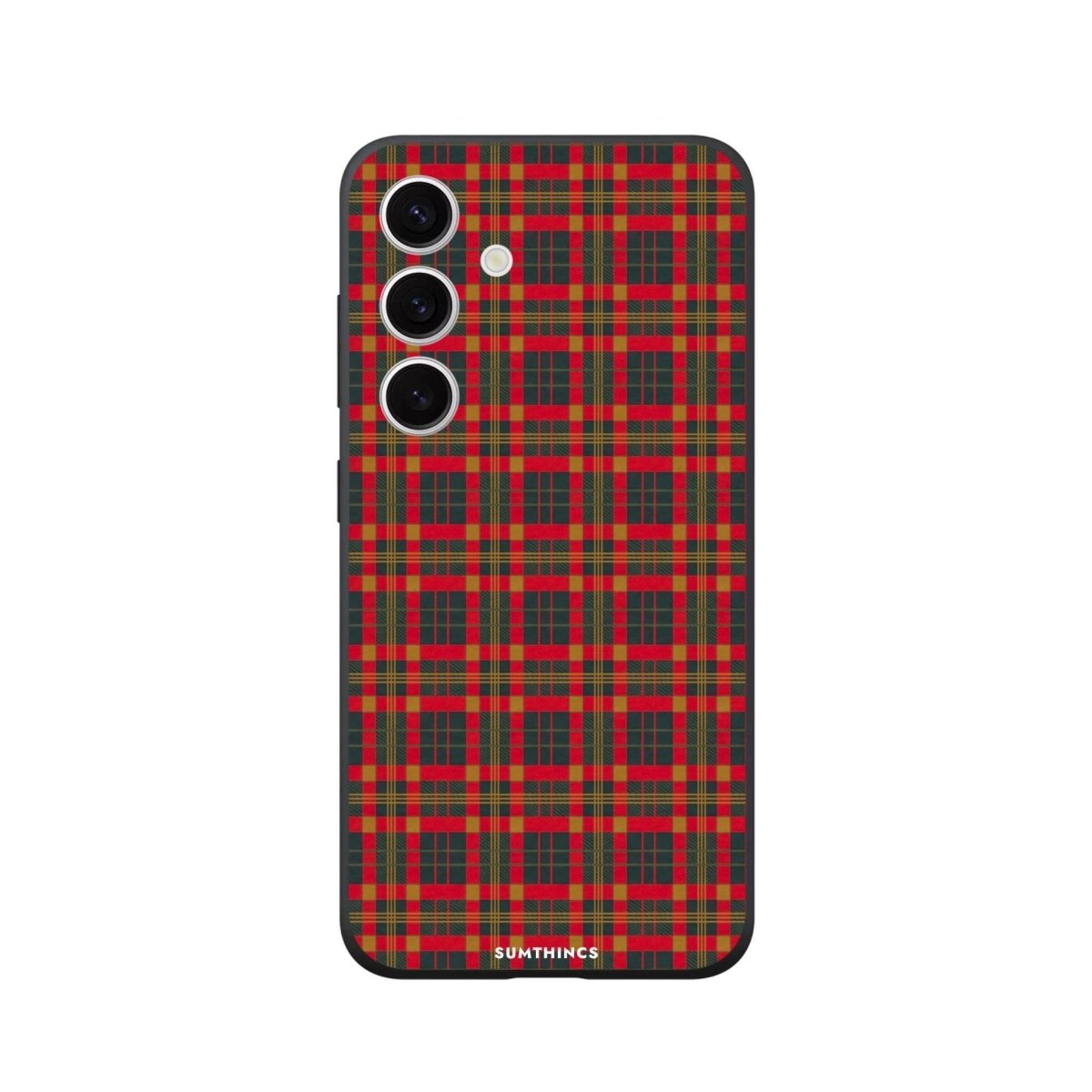 Samsung S25 Plus Christmas Plaid Premium Telefon Kılıfı - SUMTHINCS