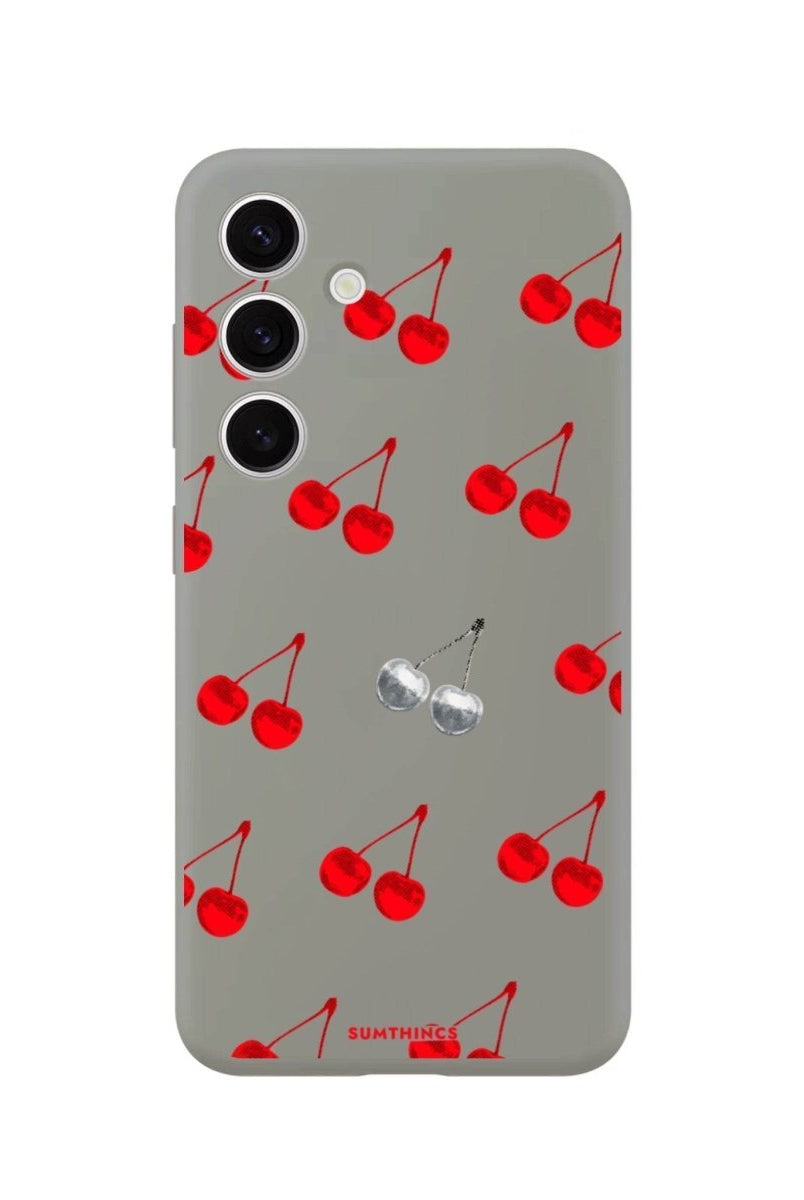 Samsung S25 Plus Disco Cherry Premium Telefon Kılıfı - SUMTHINCS