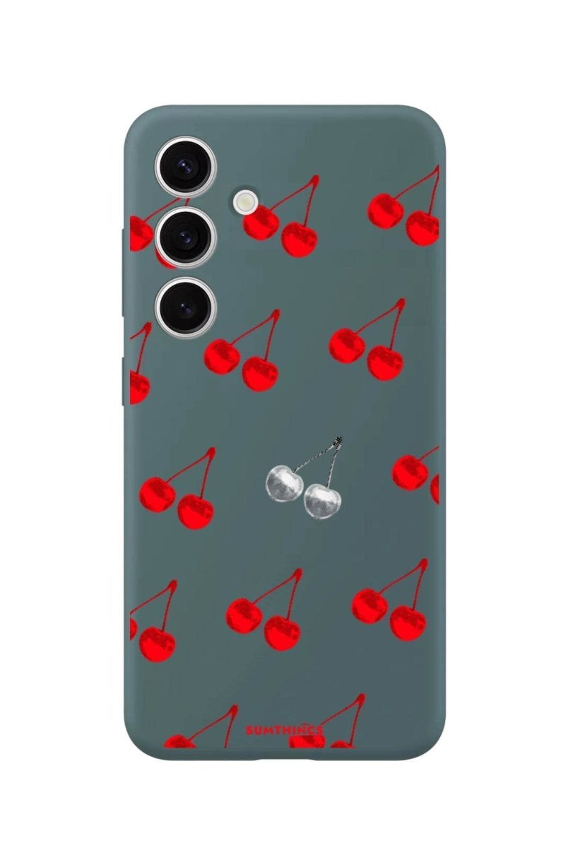 Samsung S25 Plus Disco Cherry Premium Telefon Kılıfı - SUMTHINCS