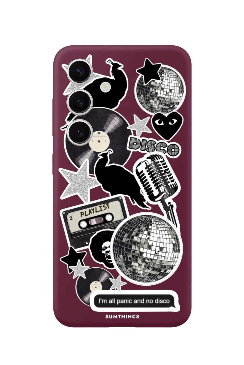 Samsung S25 Plus Disco Stickers Premium Telefon Kılıfı - SUMTHINCS