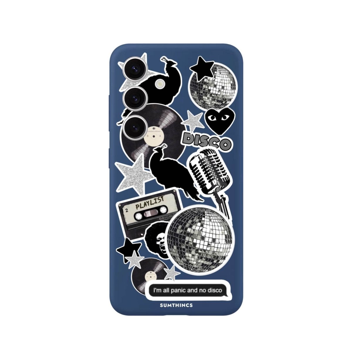 Samsung S25 Plus Disco Stickers Premium Telefon Kılıfı - SUMTHINCS