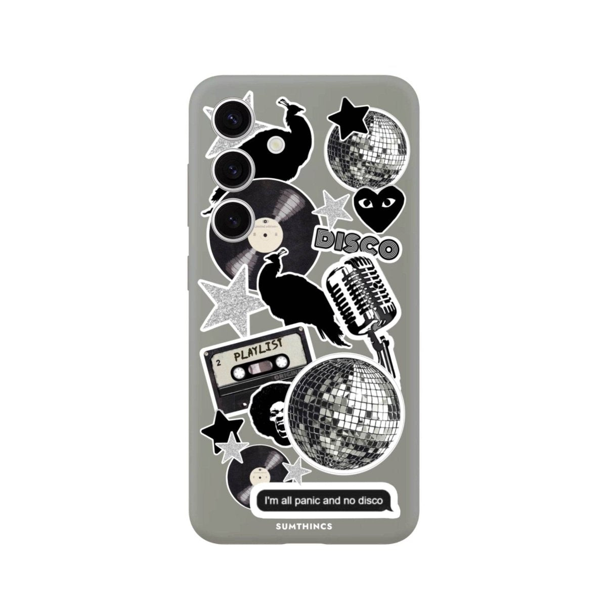 Samsung S25 Plus Disco Stickers Premium Telefon Kılıfı - SUMTHINCS