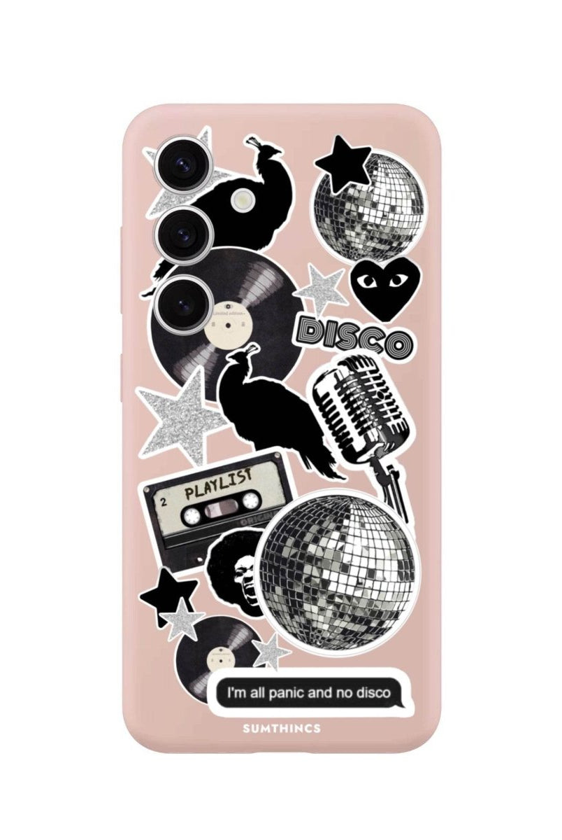 Samsung S25 Plus Disco Stickers Premium Telefon Kılıfı - SUMTHINCS