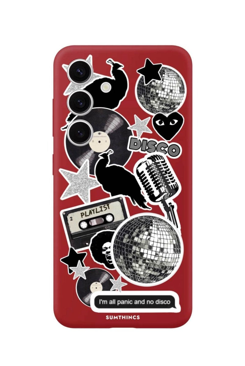 Samsung S25 Plus Disco Stickers Premium Telefon Kılıfı - SUMTHINCS