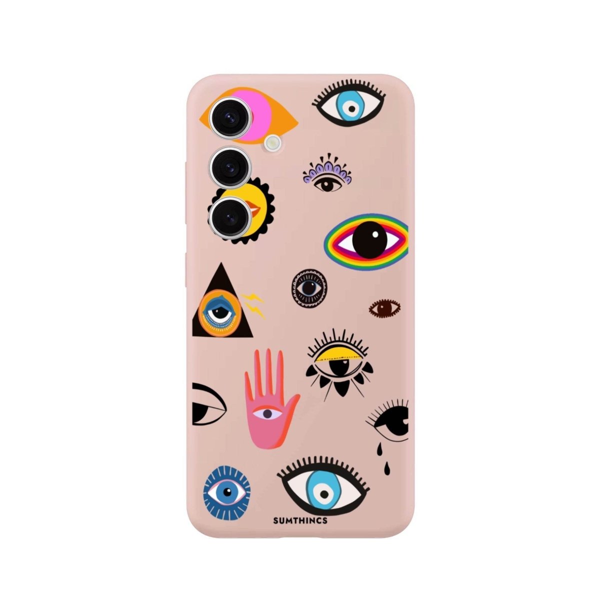 Samsung S25 Plus Eye Stickers Premium Telefon Kılıfı - SUMTHINCS