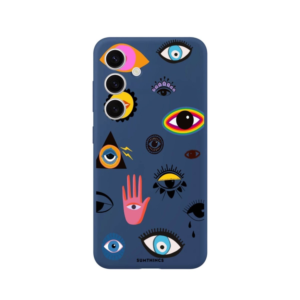 Samsung S25 Plus Eye Stickers Premium Telefon Kılıfı - SUMTHINCS