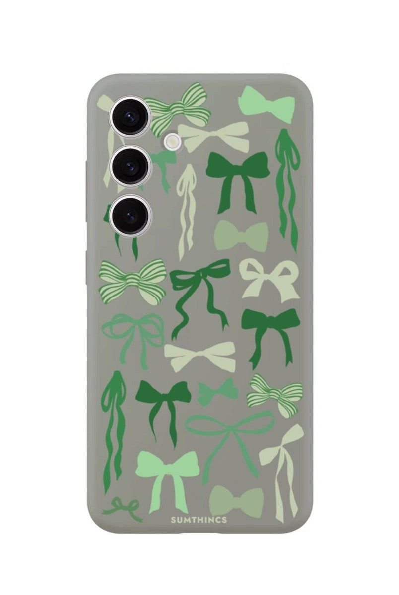 Samsung S25 Plus Green Garland Premium Telefon Kılıfı - SUMTHINCS