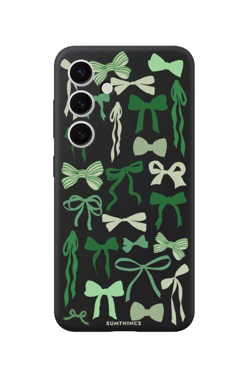 Samsung S25 Plus Green Garland Premium Telefon Kılıfı - SUMTHINCS