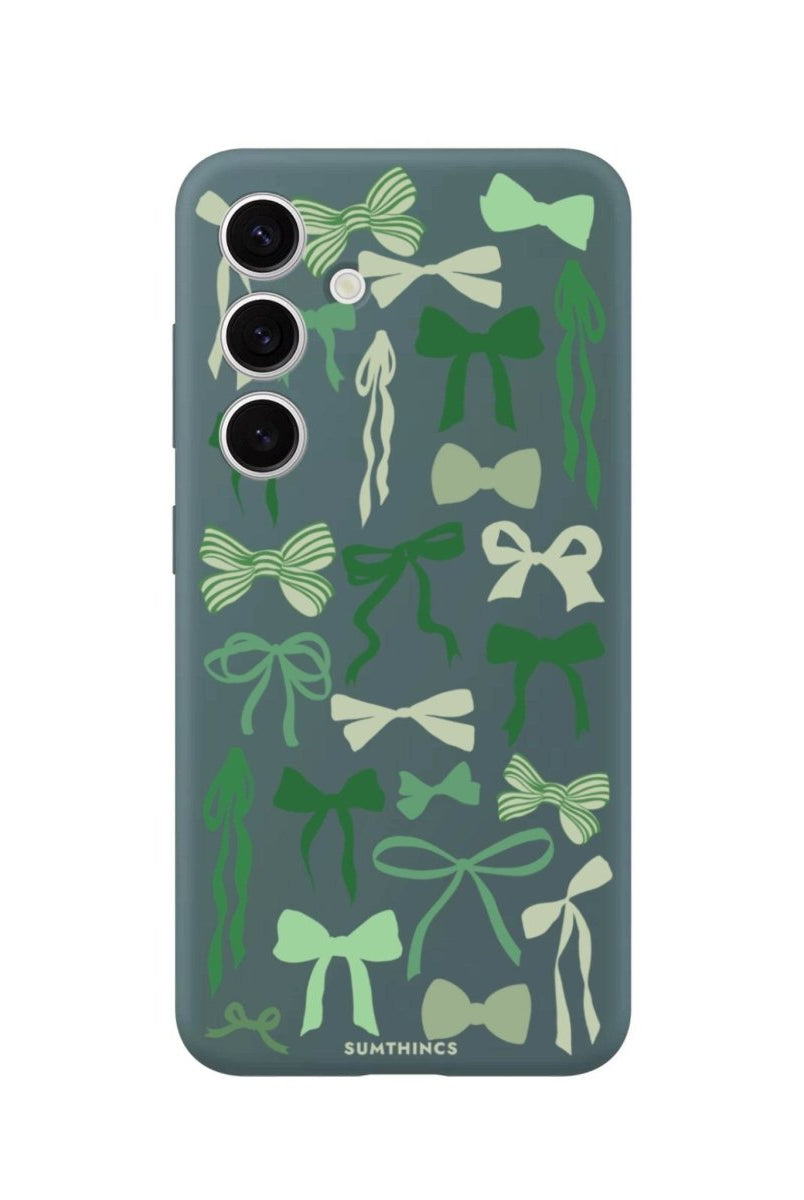 Samsung S25 Plus Green Garland Premium Telefon Kılıfı - SUMTHINCS