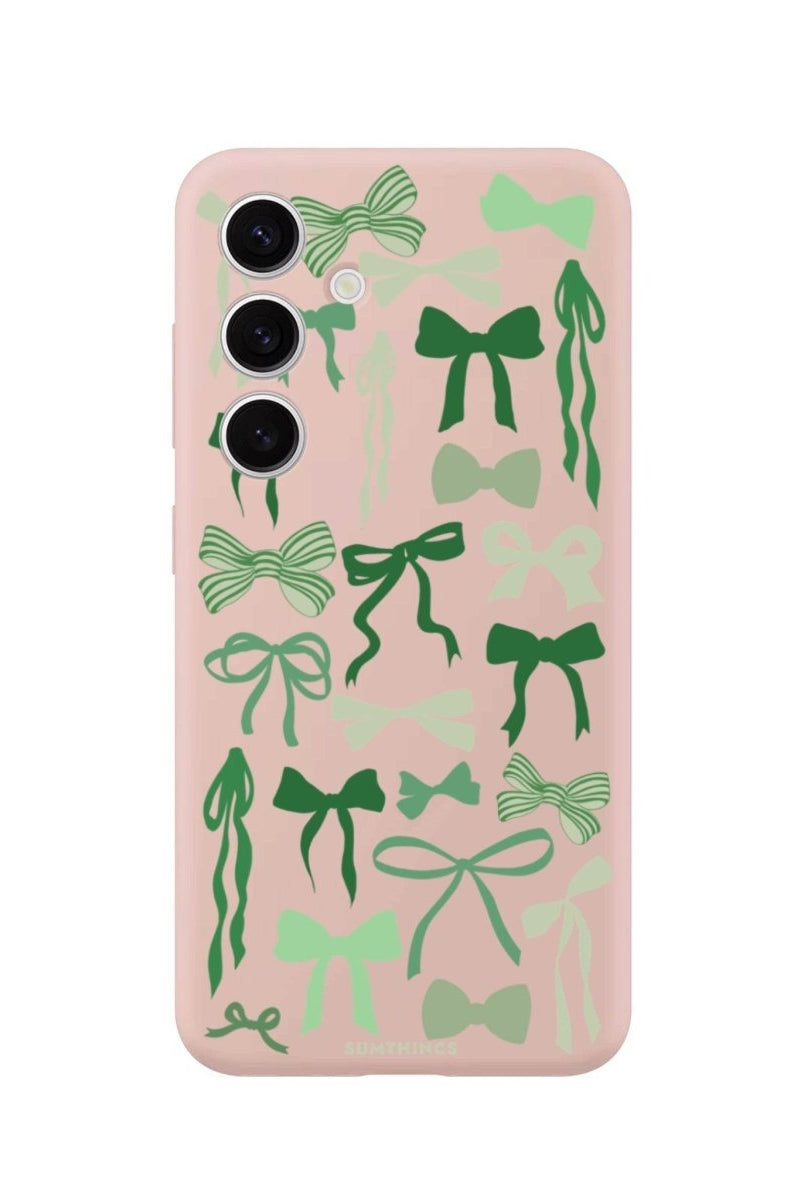 Samsung S25 Plus Green Garland Premium Telefon Kılıfı - SUMTHINCS