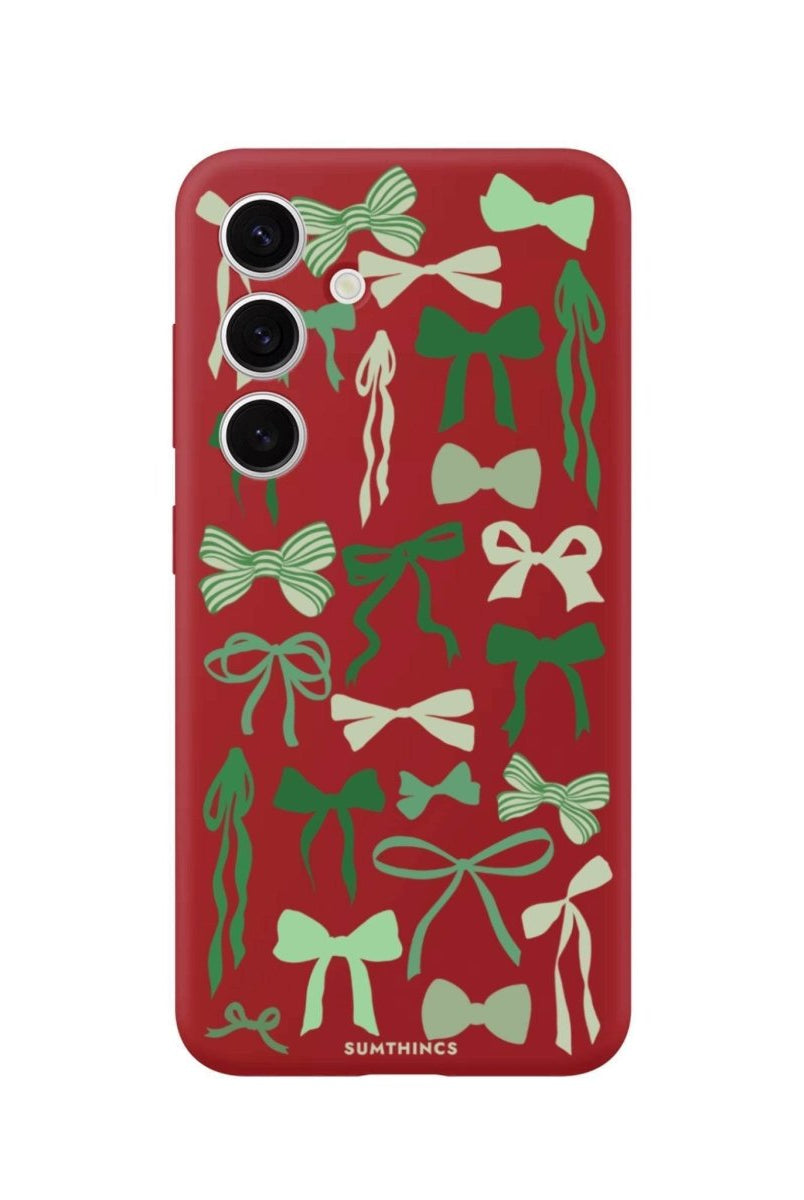 Samsung S25 Plus Green Garland Premium Telefon Kılıfı - SUMTHINCS