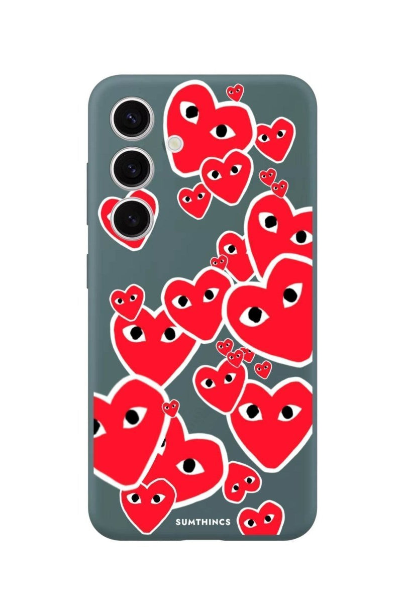 Samsung S25 Plus Hearts Premium Telefon Kılıfı - SUMTHINCS