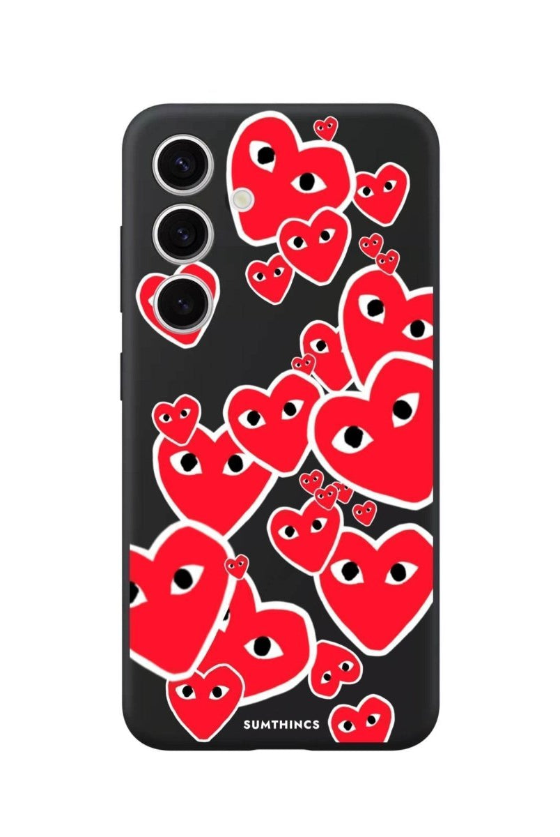 Samsung S25 Plus Hearts Premium Telefon Kılıfı - SUMTHINCS