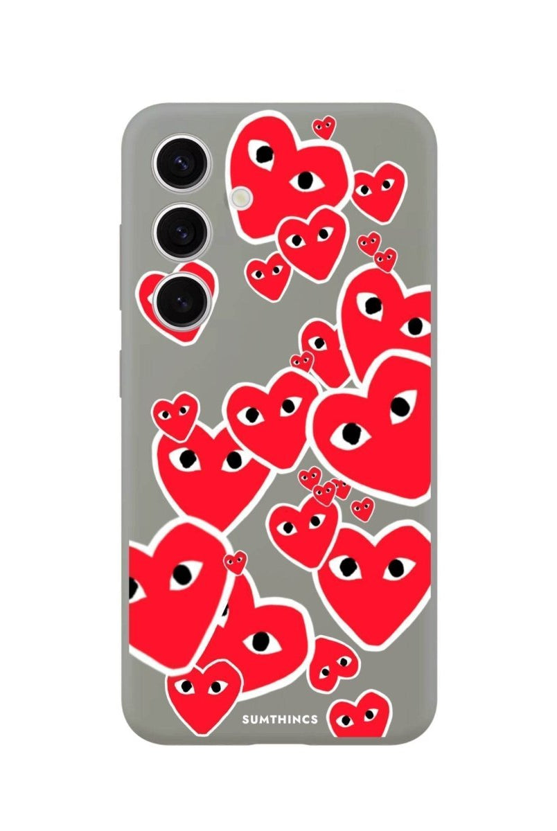 Samsung S25 Plus Hearts Premium Telefon Kılıfı - SUMTHINCS