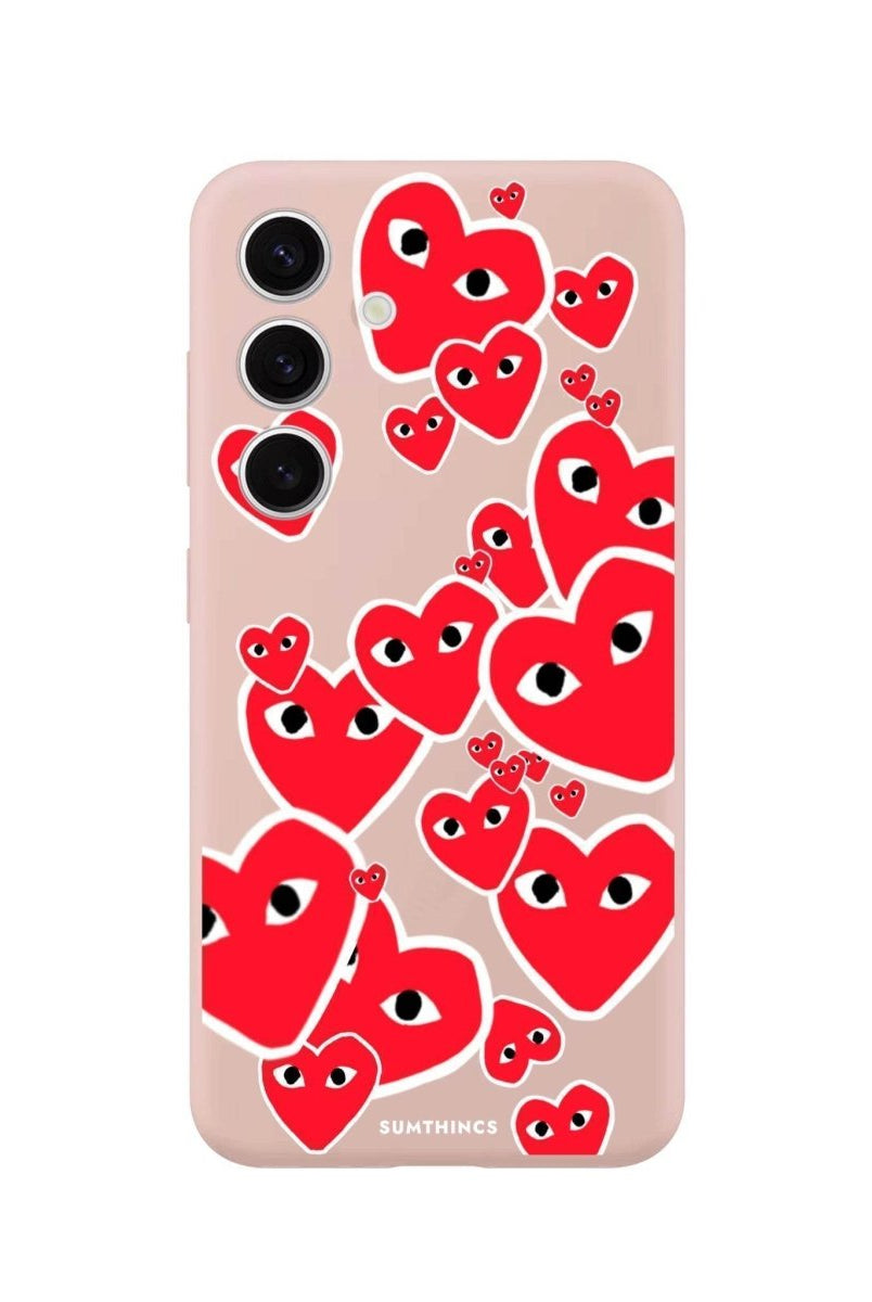 Samsung S25 Plus Hearts Premium Telefon Kılıfı - SUMTHINCS