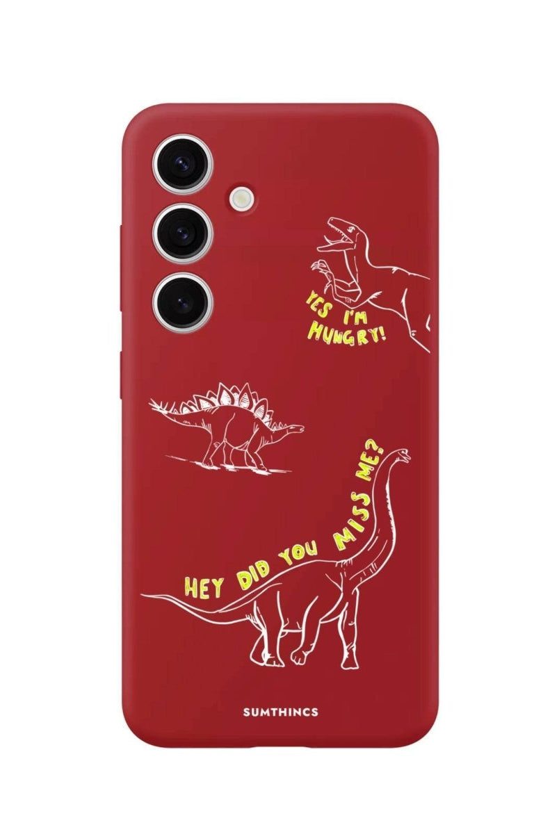 Samsung S25 Plus Hey Did You Miss Me Premium Telefon Kılıfı Kırmızı - SUMTHINCS