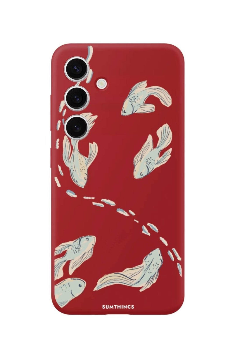 Samsung S25 Plus Koi Fish Premium Telefon Kılıfı - SUMTHINCS
