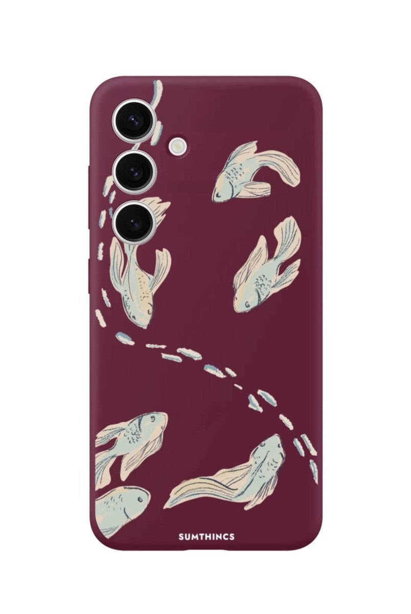 Samsung S25 Plus Koi Fish Premium Telefon Kılıfı - SUMTHINCS