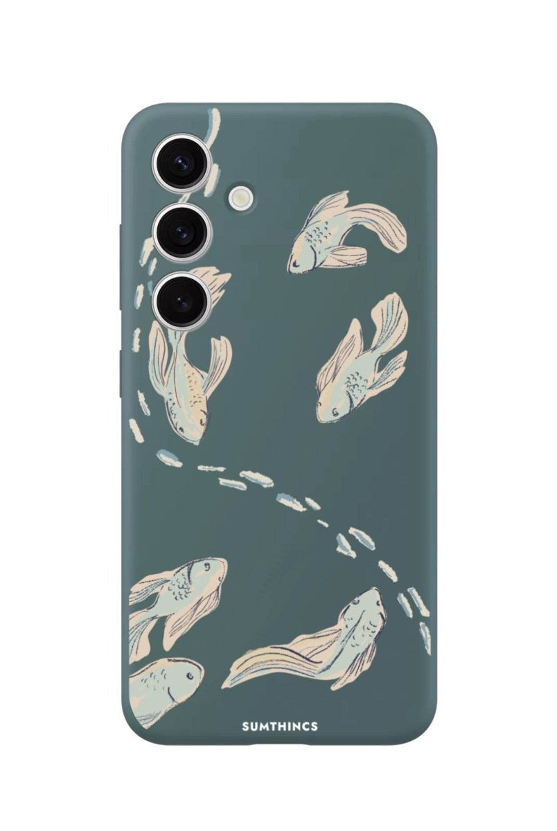 Samsung S25 Plus Koi Fish Premium Telefon Kılıfı - SUMTHINCS