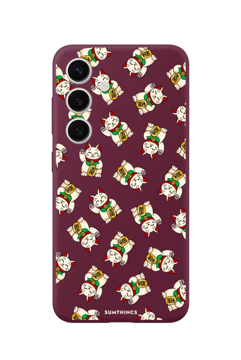 Samsung S25 Plus Maneki Neko Premium Telefon Kılıfı - SUMTHINCS