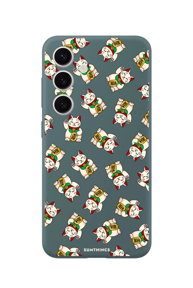 Samsung S25 Plus Maneki Neko Premium Telefon Kılıfı - SUMTHINCS