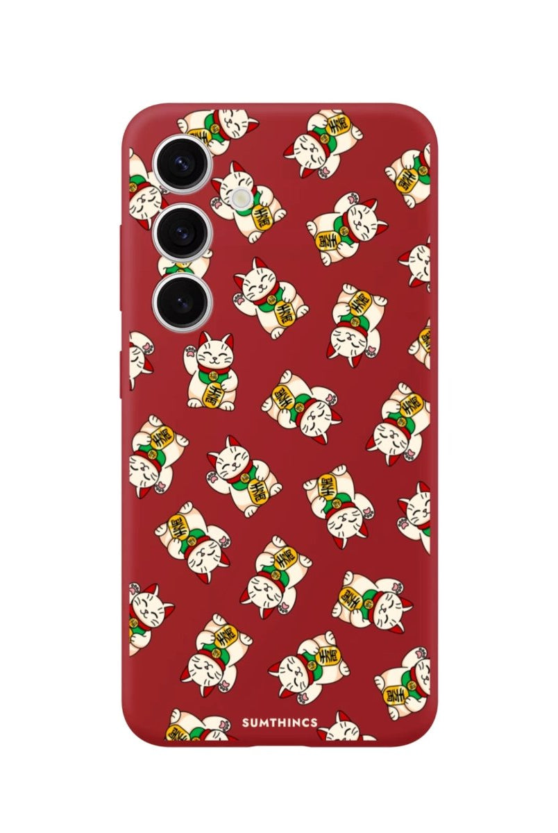 Samsung S25 Plus Maneki Neko Premium Telefon Kılıfı - SUMTHINCS