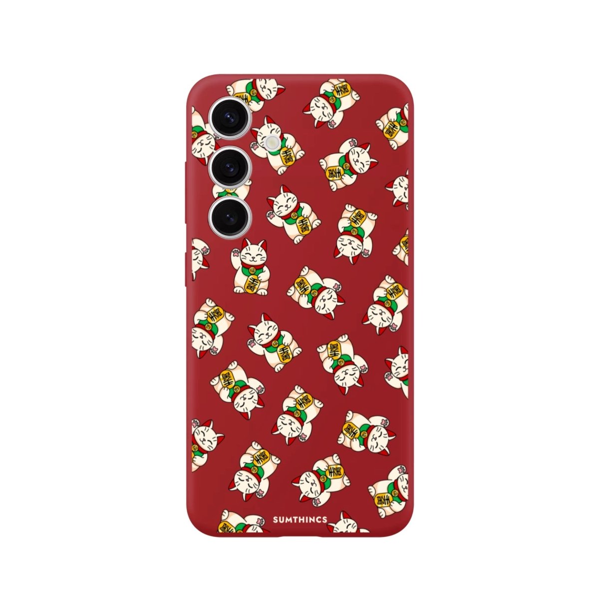 Samsung S25 Plus Maneki Neko Premium Telefon Kılıfı - SUMTHINCS