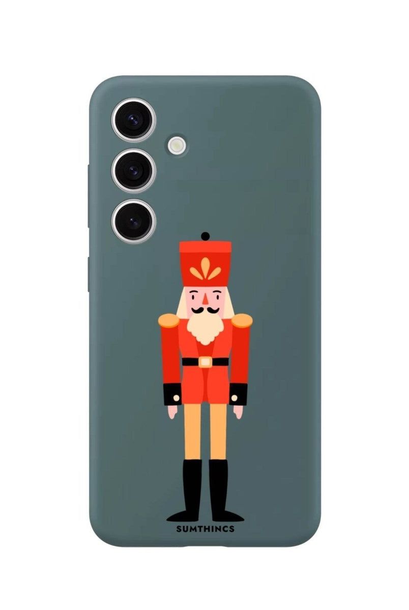 Samsung S25 Plus Nutcracker Premium Telefon Kılıfı Kaktüs Yeşili - SUMTHINCS