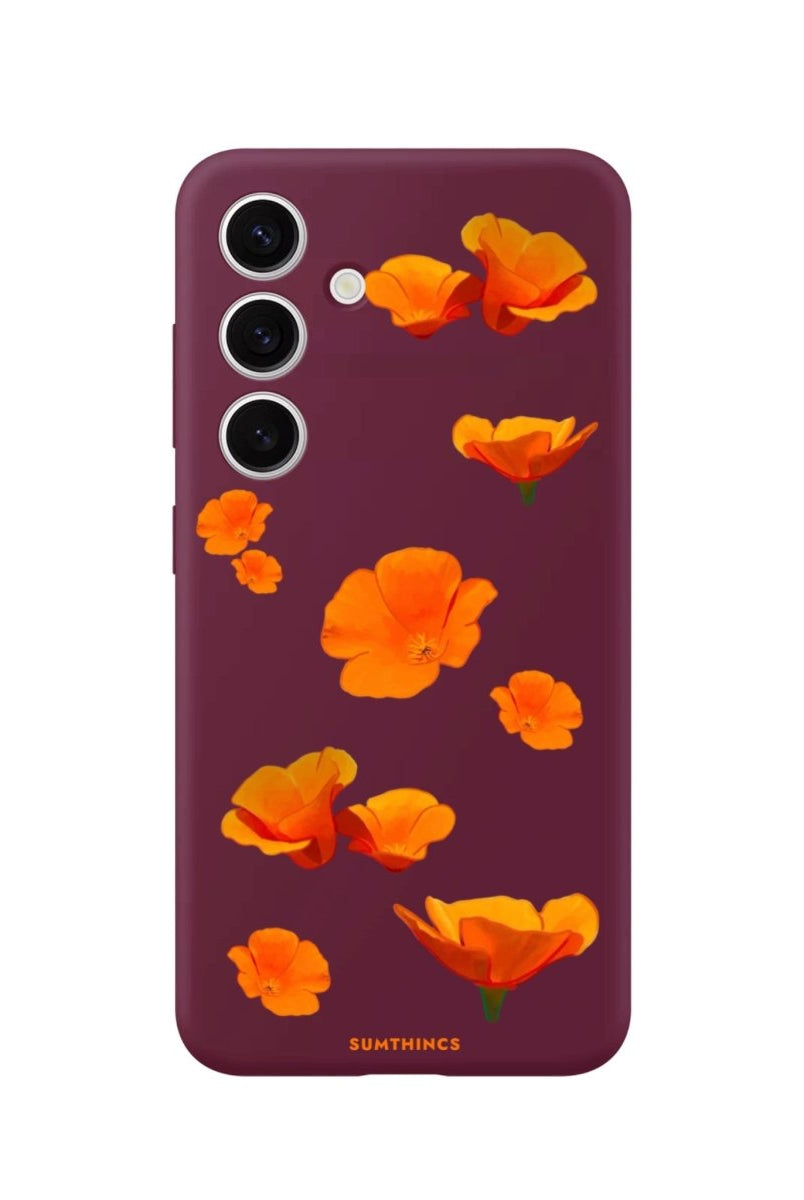 Samsung S25 Plus Poppies Premium Telefon Kılıfı - SUMTHINCS