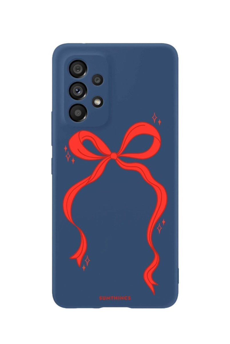Samsung S25 Plus Red Bow Premium Telefon Kılıfı - SUMTHINCS