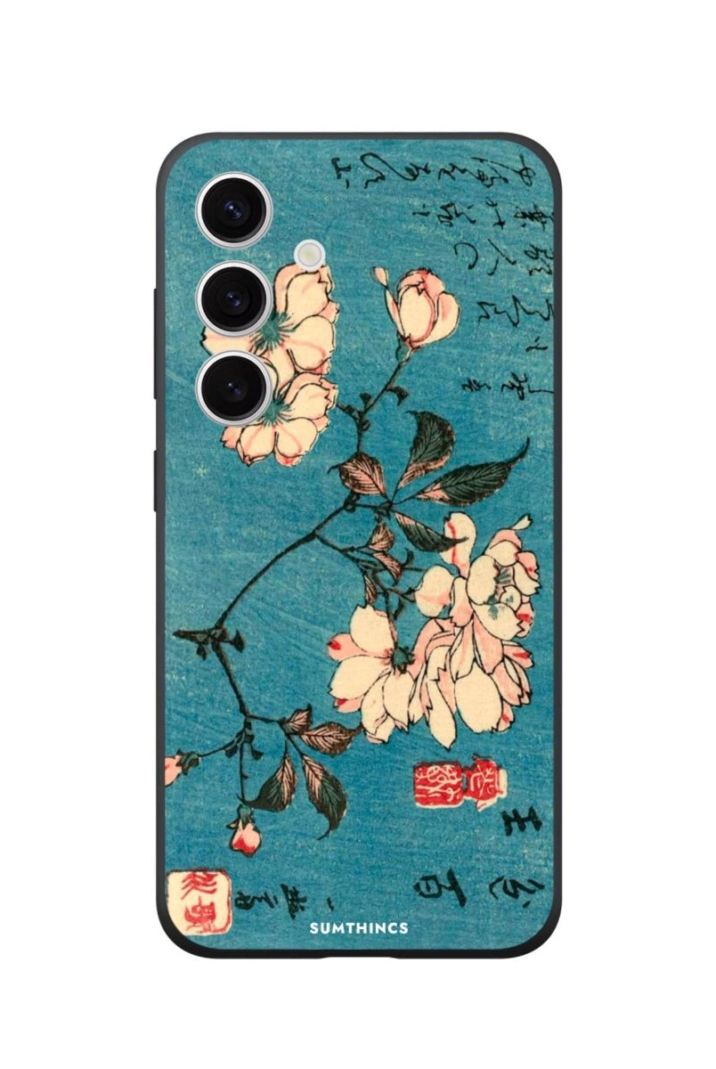 Samsung S25 Plus Vintage Sakura Premium Telefon Kılıfı - SUMTHINCS