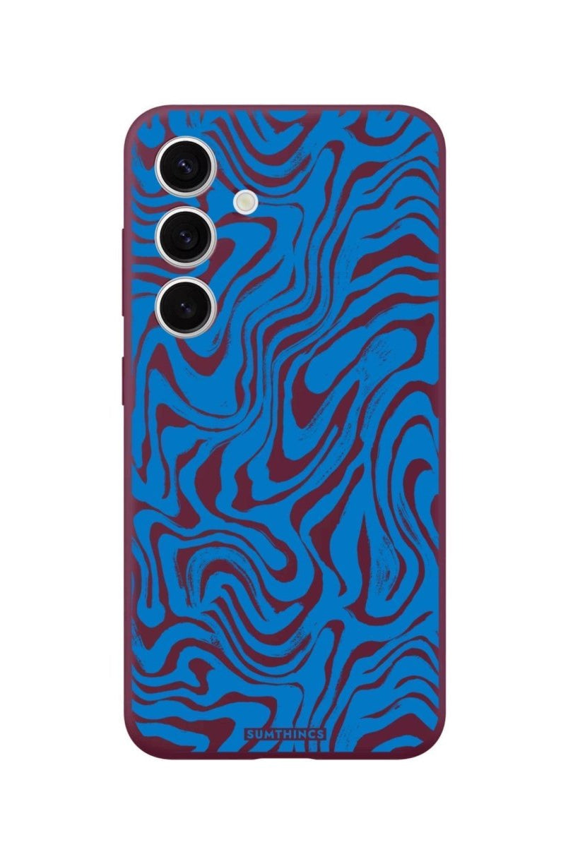 Samsung S25 Plus Vitamin Sea Premium Telefon Kılıfı Bordo - SUMTHINCS