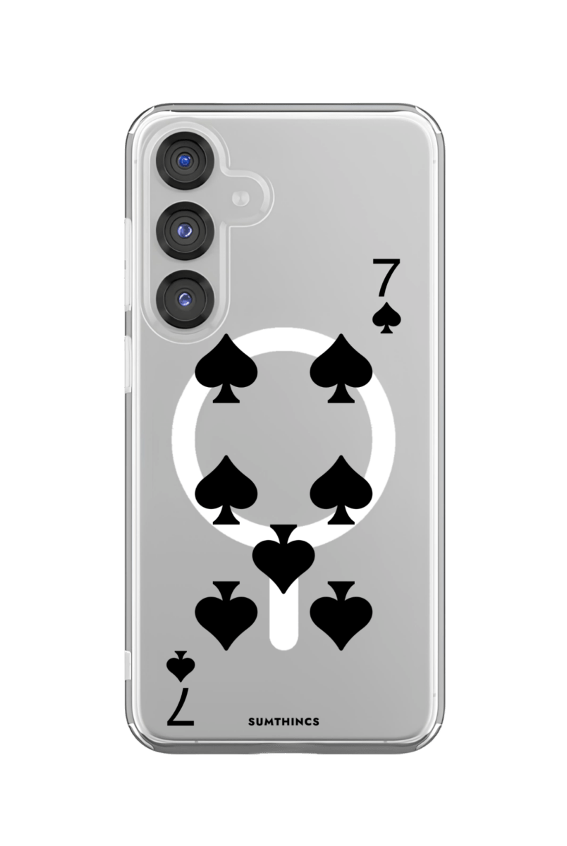 Samsung S25 Spade7 Clear Magsafe Telefon Kılıfı - SUMTHINCS