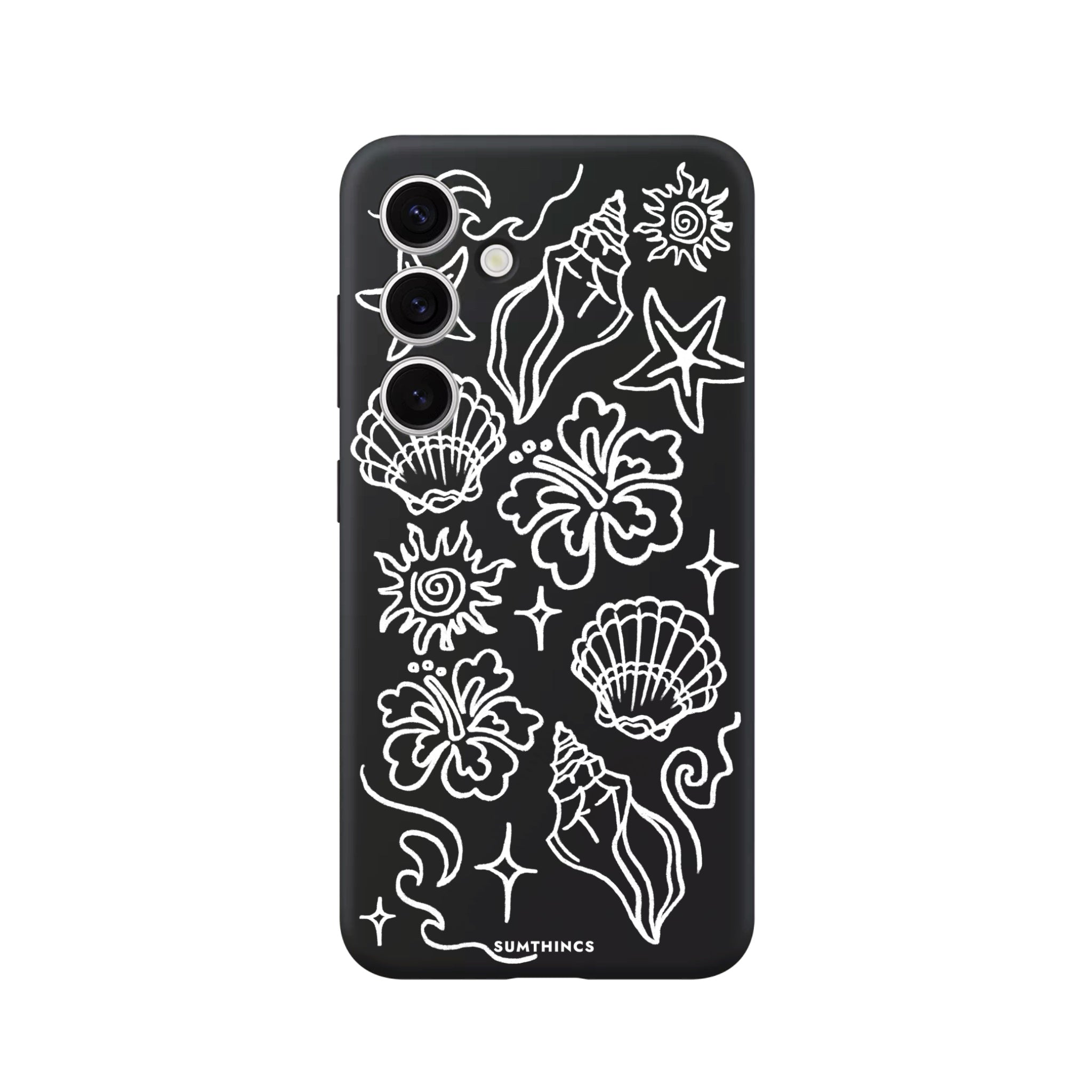 Samsung S25 Summer Sketch Premium Telefon Kılıfı - SUMTHINCS