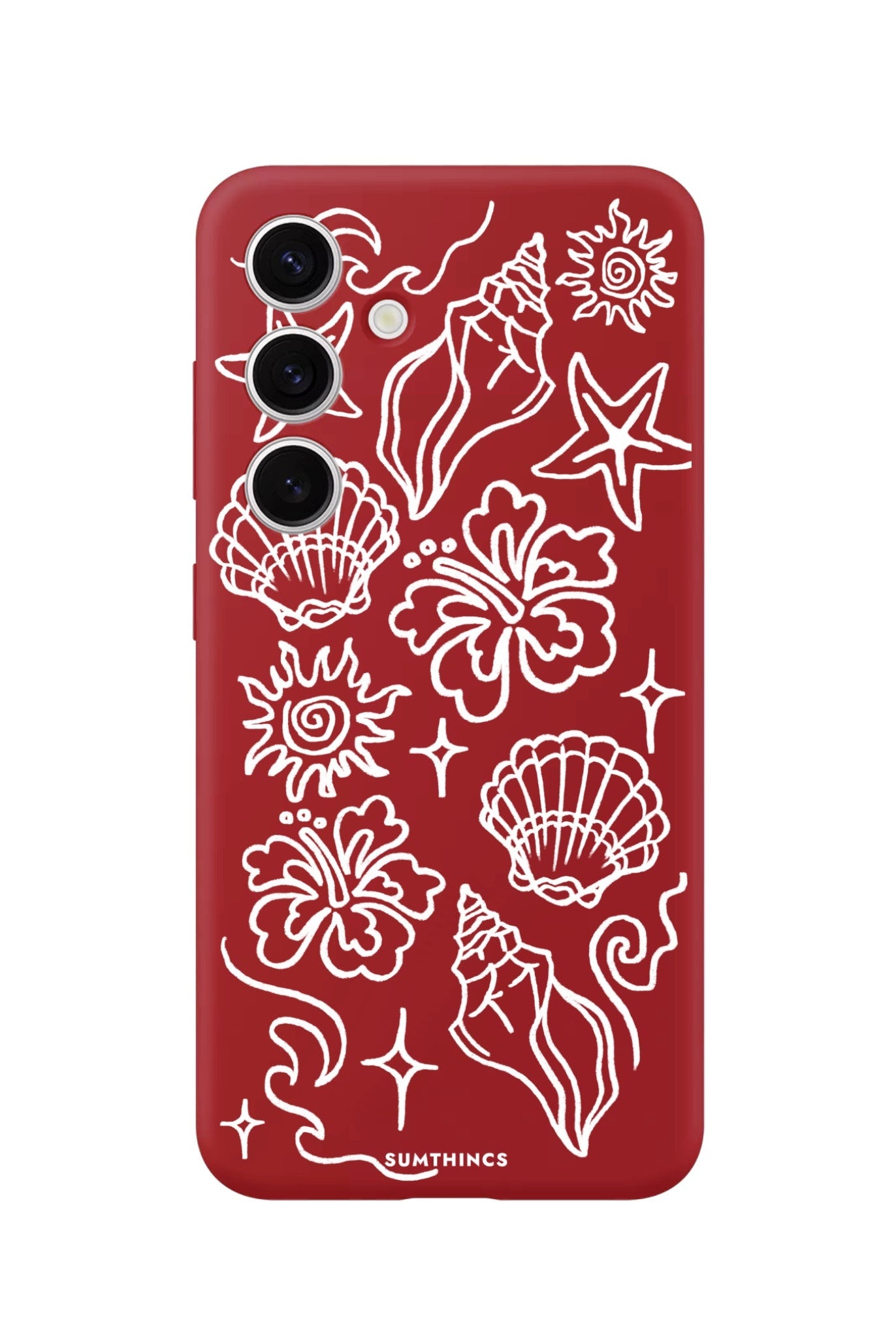 Samsung S25 Summer Sketch Premium Telefon Kılıfı - SUMTHINCS