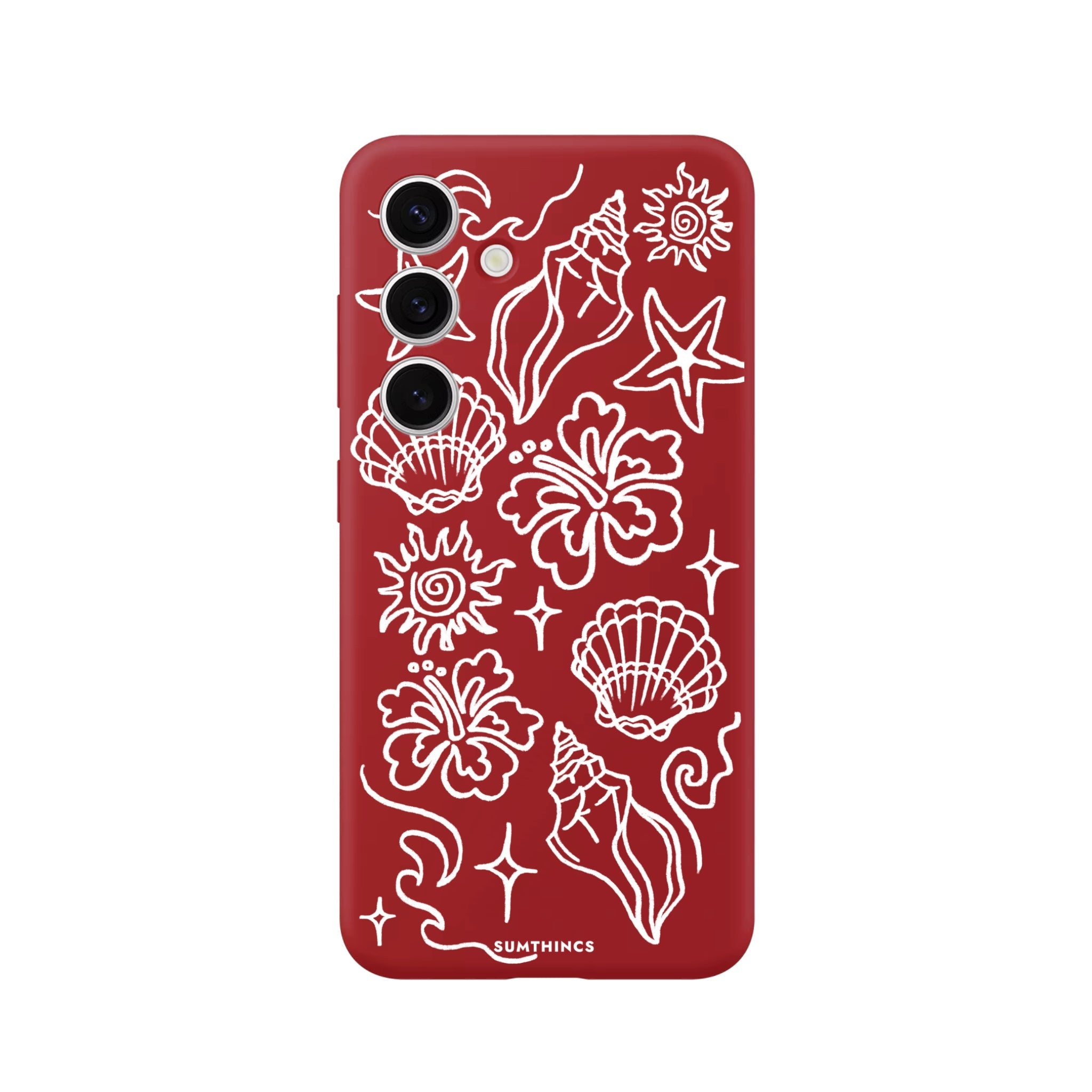 Samsung S25 Summer Sketch Premium Telefon Kılıfı - SUMTHINCS