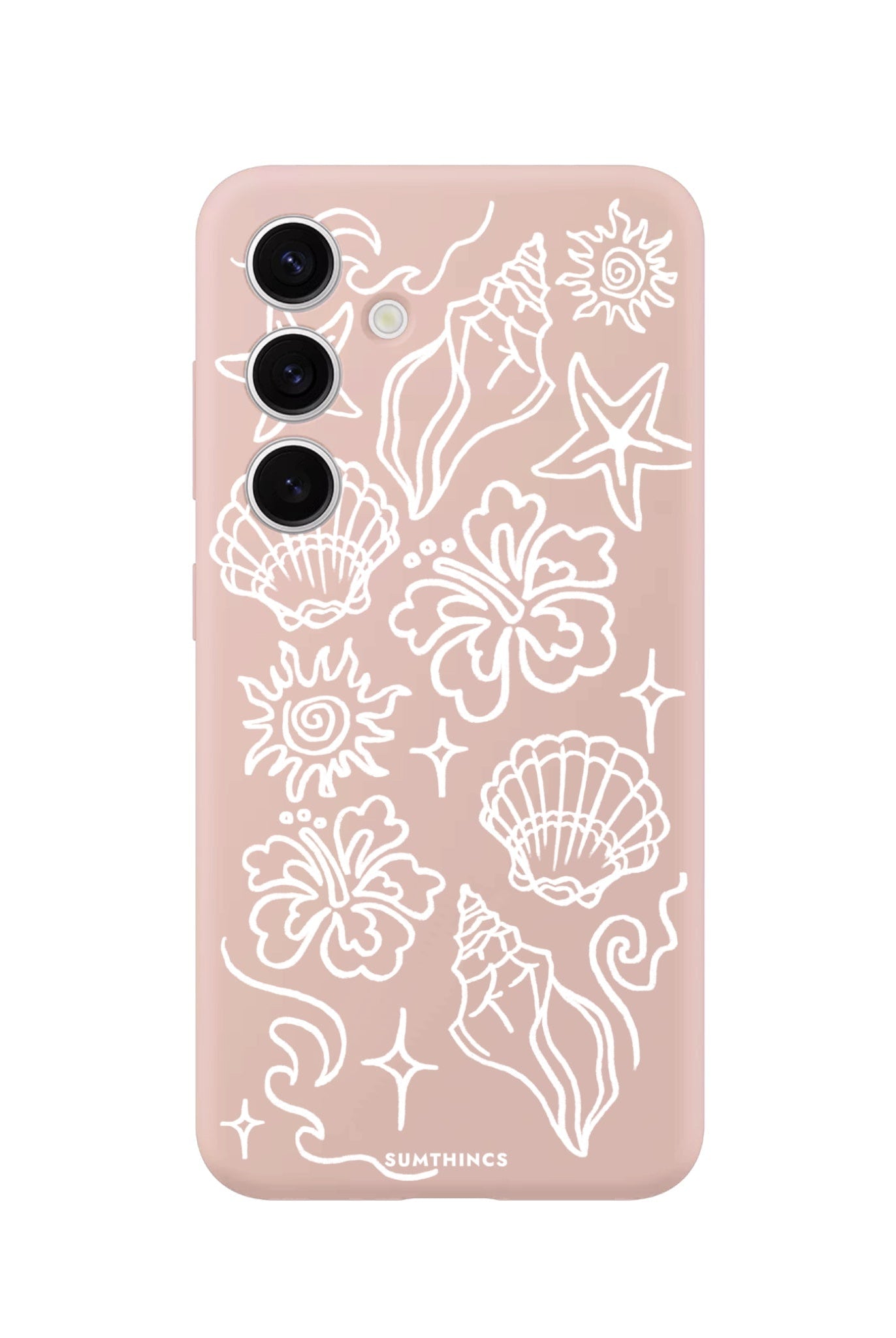 Samsung S25 Summer Sketch Premium Telefon Kılıfı - SUMTHINCS