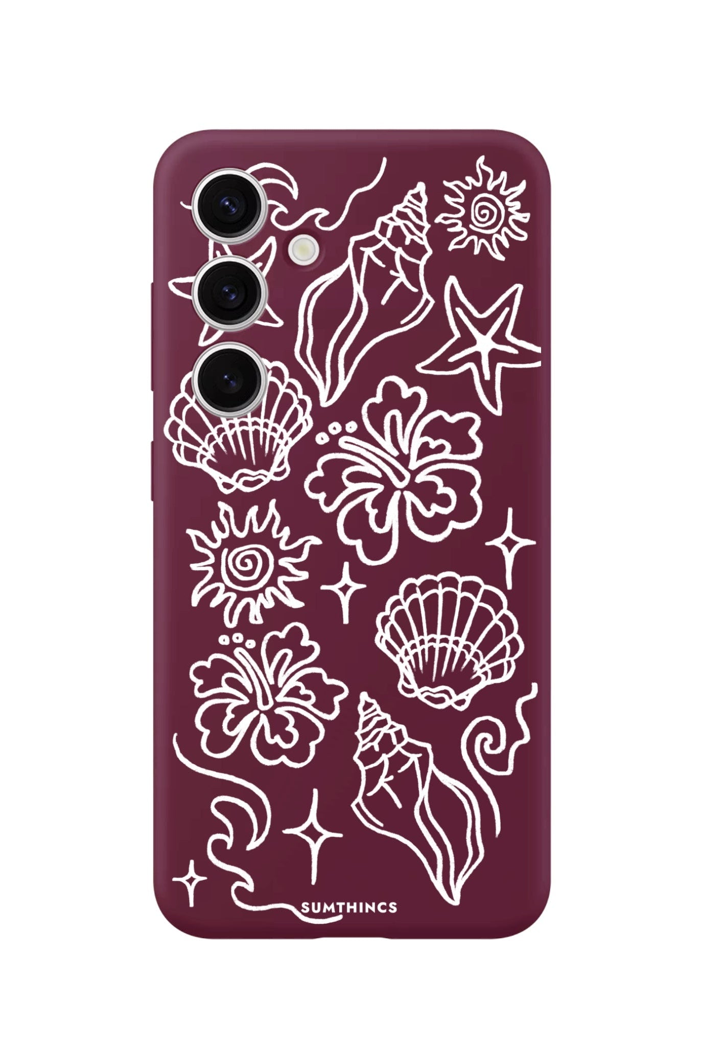 Samsung S25 Summer Sketch Premium Telefon Kılıfı - SUMTHINCS