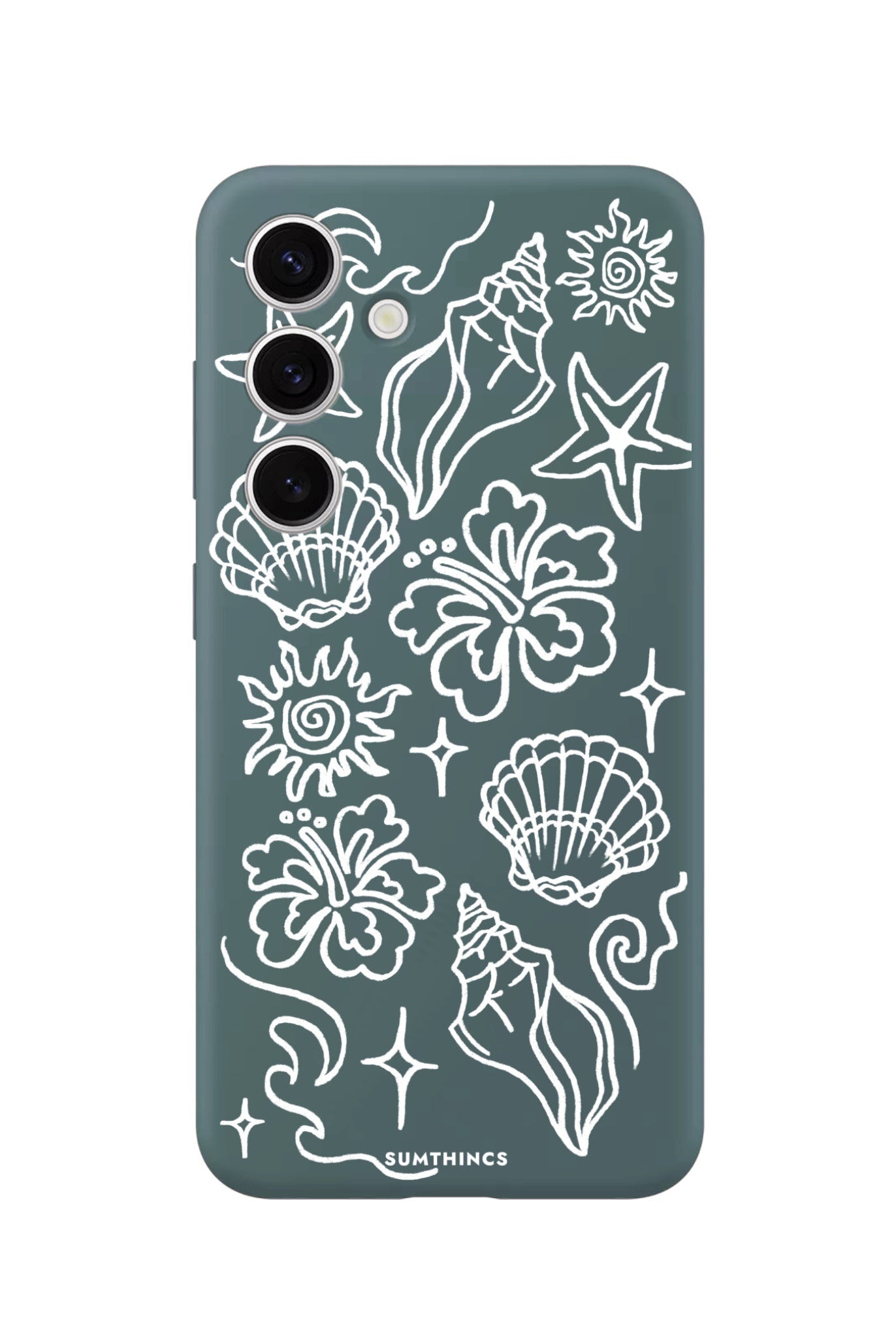 Samsung S25 Summer Sketch Premium Telefon Kılıfı - SUMTHINCS