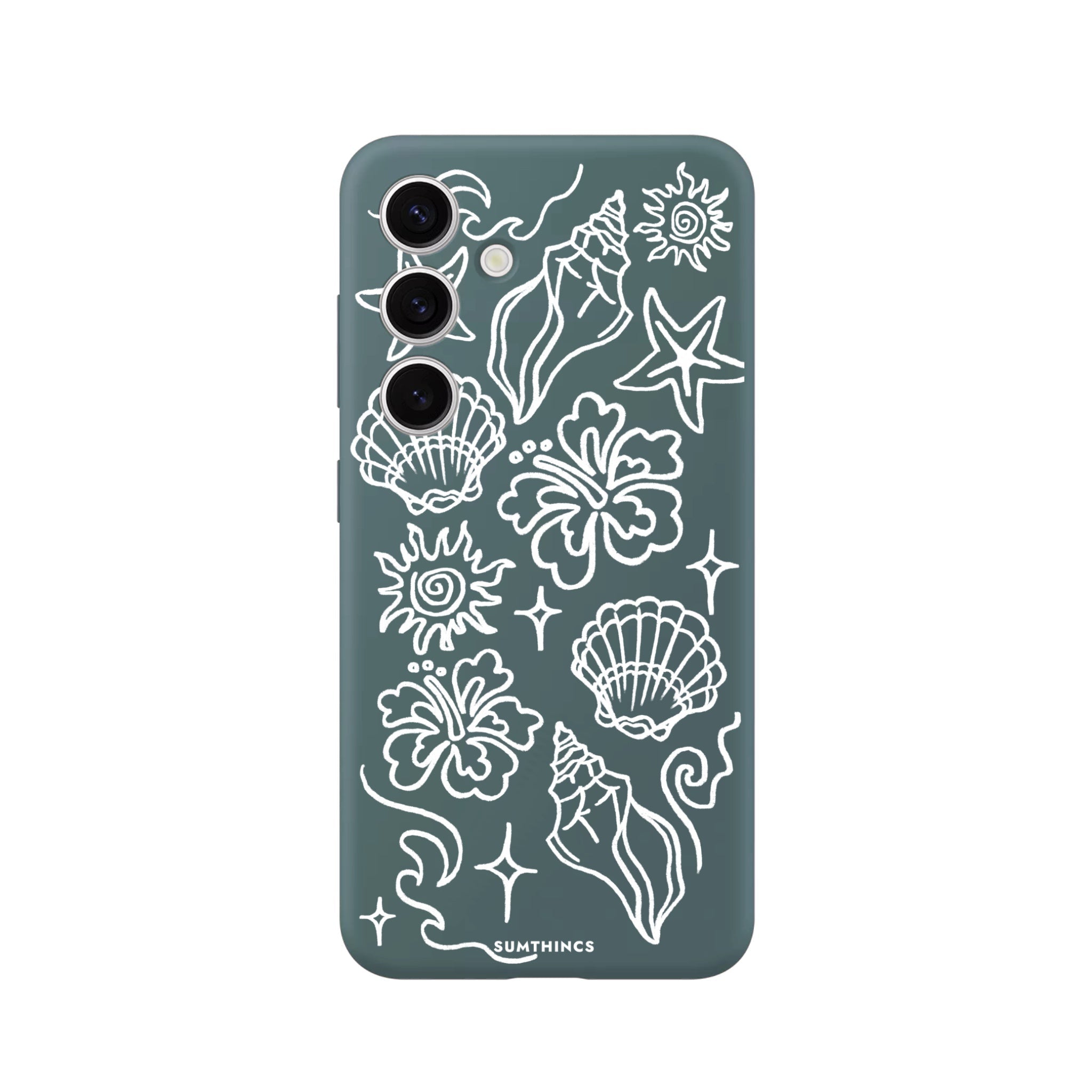 Samsung S25 Summer Sketch Premium Telefon Kılıfı - SUMTHINCS