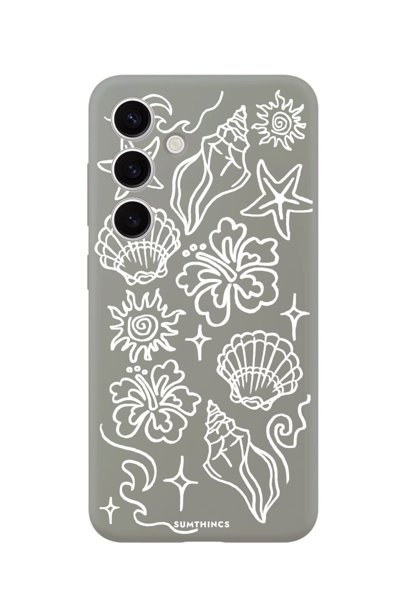 Samsung S25 Summer Sketch Premium Telefon Kılıfı - SUMTHINCS